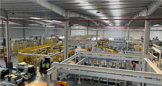 常州某自動化設(shè)備有限公司光伏新能源項目指定旭堯物流設(shè)備